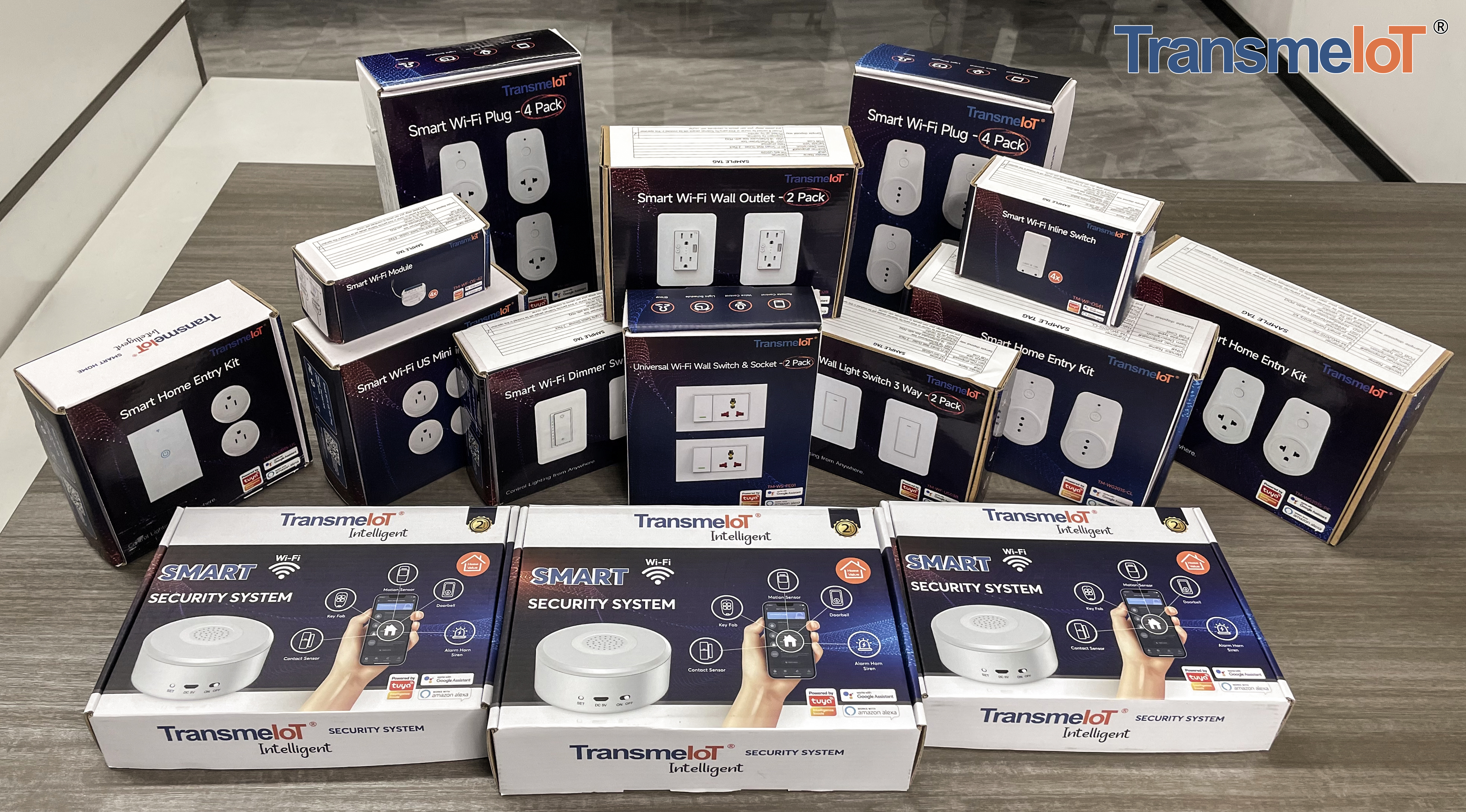 TransmeIoT family is comming, they are entry level kits for intelligent home electronics.